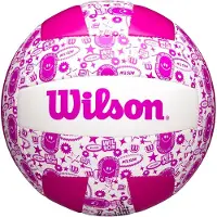 Wilson Stamp Volleyballball Rosa Rosa One Size