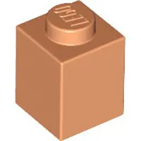 LEGO 250 Stück , Teile Nr. 3005 in Nougat (Nougat)