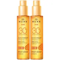 Nuxe Sun Sonnenöl Gesicht & Körper LSF 30 x2 2x150 ml Öl