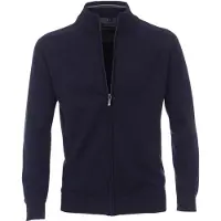 Casamoda Strickjacke Zip Dunkelblau