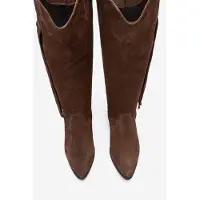 Forever & Always Rios Leder Fransen Kniehoher Stiefel