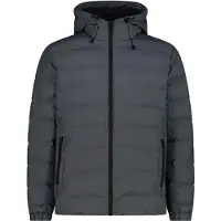 CMP Man Jacket Fix Hood Grey 58