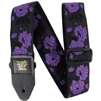 Ernie Ball Classic Jacquard Guitar/Bass Strap Lavender Rose