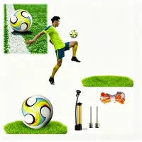 OEM VHV – Kinderfußball – Weißer PVC-Fußball – Trainingsball für Innen- und Außenbereich, geeignet für Jungen und Mädchen