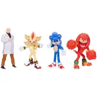 JAKKS Pacific Sonic 3 Der Film Figur Serie 3 4 Zoll Zufälliger Versand Sortiert 13 Cm Kinder One Size