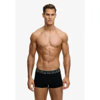 Superdry Boxershorts "TRUNK TRIPLE PACK" Packung, 3 Stk. aus Baumwollmischung, körpernahe Passform