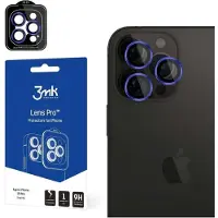 3MK Lens Protection Pro iPhone 15 Pro Max 6.7" niebieski/royal blue Ochrona na obiektyw aparatu z ra