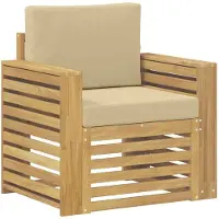 vidaXL Outdoor-Sofagarnitur Polyester Weiß