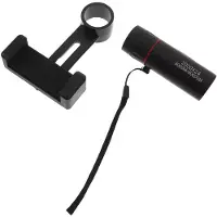 ABOOFAN 4St Smartphone Teleskop Mit Adapter: 2000X24 Hd Monokular Schwarz