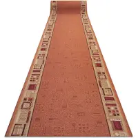 Rugsx Läufer Antirutsch JENA rot 80cm 80x550 cm