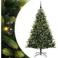 vidaXL Elia (mit LEDs und schwarzen Bällen)