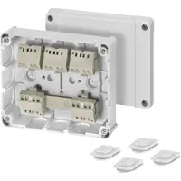 Hensel 60000765 Kabelabzweigkasten 1,5-2,5 qmm 3phasig, 5pol. Steck-Klemme DPC 9225 - 2 Stück