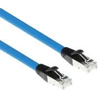 ACT Industrial 15,00 Meter Profinet Kabel RJ45 Stecker auf RJ45 Stecker, Superflex CAT6A SF/UTP TPE Kabel, geschirmt (SC4824)