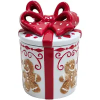 Clayre & Eef Vorratsglas Weiß Keramik Geschenk