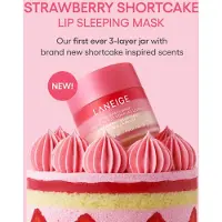 Laneige Strawberry Shortcake Lippenschlafmaske 20 g