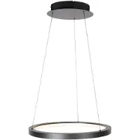 Steinhauer Pendellampe Ringlede Schwarz