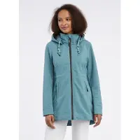 Ragwear Outdoorjacke "DAKKOTA A" mit Kapuze po-bedeckende Länge, mit Reißverschluss, aus Polyester