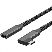 S-Conn S/CONN maximum connectivity Flexline-USB-C Verlängerungskabel, USB C Stecker auf USB-C Buchse, 3.2, 90°, PD, Textil, 1,5m, 1,5 m, USB C, USB C, USB 3.2 Gen 2 (3.1 Gen 2), 20 Gbit/s, Schwarz