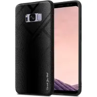 Cadorabo TPU Gestreiftes Glas Cover