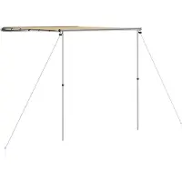 vidaXL Wohnwagen-Markise 1,8x2,5x2,15 m Beige