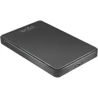 Logilink UA0339, HDD / SSD-Gehäuse, 2.5", SATA, Serial ATA II, Serial ATA III, 5 Gbit/s, USB Anschluss, Schwarz