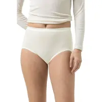 Mey Taillen-Slip Serie Wool&Silk Weiss | Größe 44