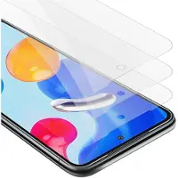 Cadorabo 3x Tempered Schutzglas für Xiaomi RedMi NOTE 11 4G / 11S 4G