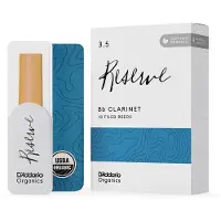 D'addario woodwinds Organic Reserve Bb Klarinettenblätter 3 (10er Pack)