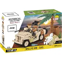 COBI H.C. WWII Willys MB SAS 180T