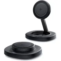 Baseus Induktionsladegerät EnerFill FF11, 15W, faltbar, mit Netzteil (20W) und USB-C Kabel (1m) - Schwarz