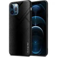 Cadorabo TPU Gestreiftes Glas Cover