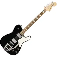Squier Paranormal Troublemaker Telecaster Deluxe Bigsby schwarz