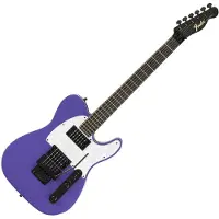 Fender Limited Edition Player Fusion Telecaster HH Floyd Rose Ebony Griffbrett Aura Metallic