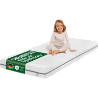 Dreamstar Kindermatratze 140x200 cm | 13 cm hoch | Jugendmatratze | Ergonomisch & Allergikergeeignet | Ergo Junior
