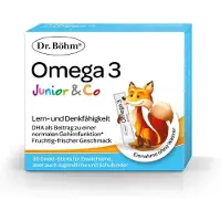 Apomedica Pharmazeutische Produkte GmbH Dr. Böhm Omega-3 Junior Direkt Sticks 30X1,5 g