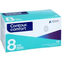 Ascensia Diabetes Care Deutschland GmbH Contour Comfort Pen-nadeln 31 G 8 Mm 100 St