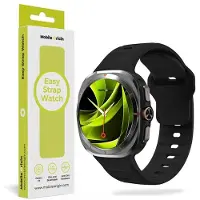 Mobile Origin Easy Strap Silicone Galaxy Watch Ultra 47mm Black