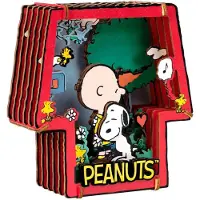 Pantasy Die Peanuts Puremind Modellbausatz Wooden Theater Healing Hug