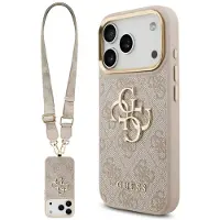 GUESS 4g Big 4g Classic Logo Metal Buttons Iphone 17 Pro Handyhülle