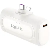 Logilink Powerbank 5.000 mAh 2x USB-C weiß