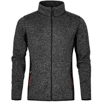 Promodoro Herren Workwear Strickfleece Jacke Sweatjacke 7700 heather royal XXL