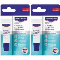 Hansaplast Zweite Haut Schutz Flüssig-Pfl.Konz. 2x 2x10 ml Tube