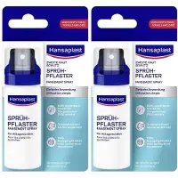 Hansaplast Zweite Haut Schutz Sprüh-Pflaster 2x 2x40 ml Sprühflasche