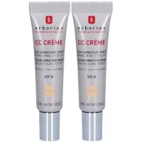 Erborian Korean Skin Therapy CC Creme Porcelain x2 2x15 ml