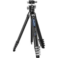 Leofoto AZ-235C+LH-30R Ultrakompaktes Stativ der Azure-Serie, halb silber