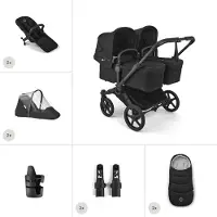 Bugaboo Donkey 6 Twin Unverzichtbare Kinderwagen-Sets