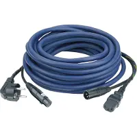 DAP-Audio FP08 – Schuko/XLR F – IEC/XLR M – Audio/Strom 20 m