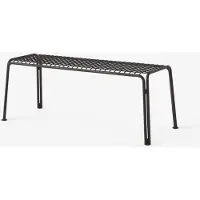 &tradition - Thorvald SC112 Gartenbank, 125 x 46 cm, warm black