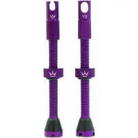 Peaty's Peatys X Chris King MK2 Tubeless-Ventile – 1 Paar schlauchlos 80 mm violett PTV2-80-VLT-12