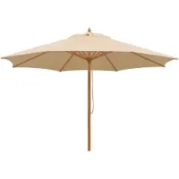 Pflanzen-Kölle Mittelstockschirm 'Malaga', Ø ca. 300 cm, natur